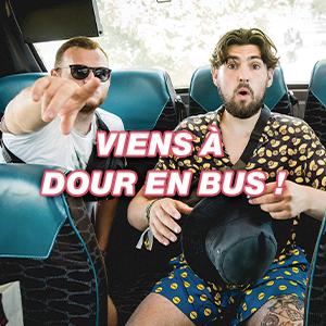 viens à Dour en bus