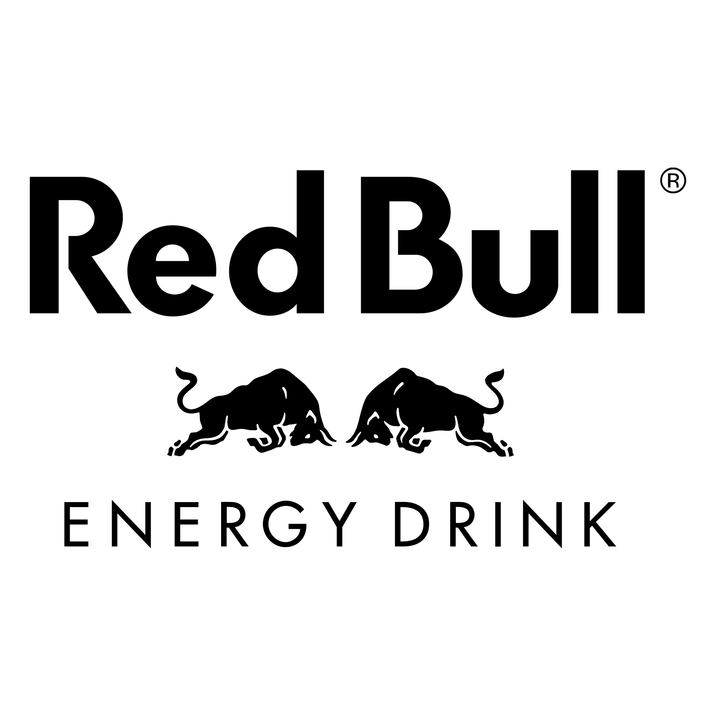 Logo noir RedBull