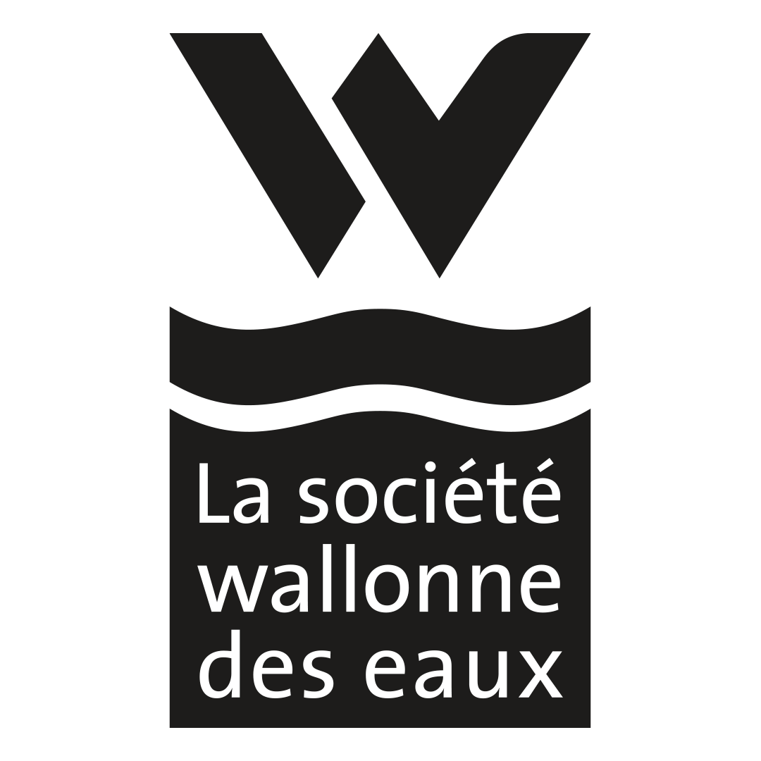Logo noir La société Wallonne des eaux